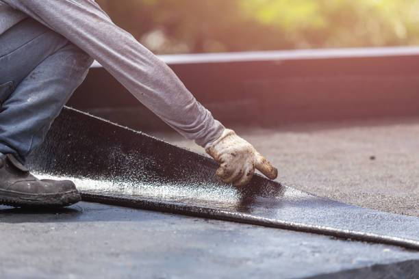 Professional Basement Waterproofing technician working in Java Village, NY
